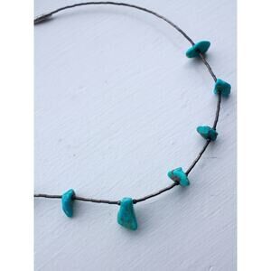 Vintage Southwestern Turquoise Nugget Necklace